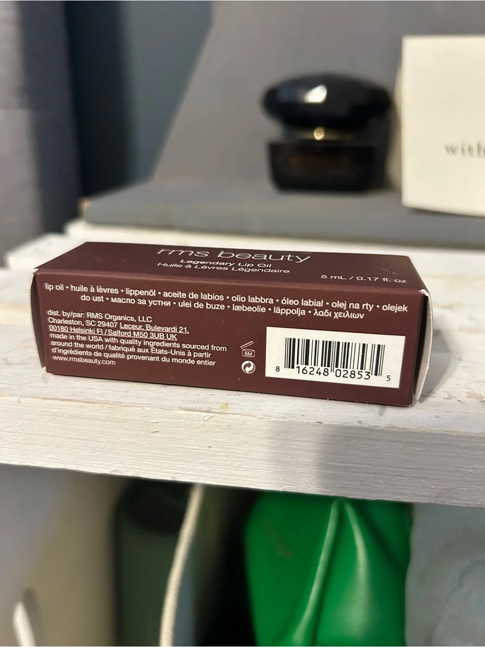 RMS Beauty Legendary Lip Oil — Reddish Brown